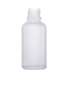 Skleněná lahvička CLARI čirá matná 30ml