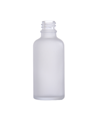 Skleněná lahvička CLARI FROST ČIRÁ MAT 50ml