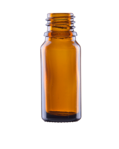 Skleněná lahvička CLARI hnědá  10ml