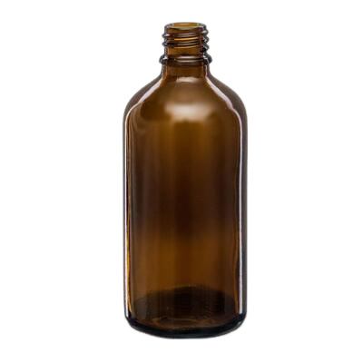 100 ml skleněná lahvička EMI 2 hnědá