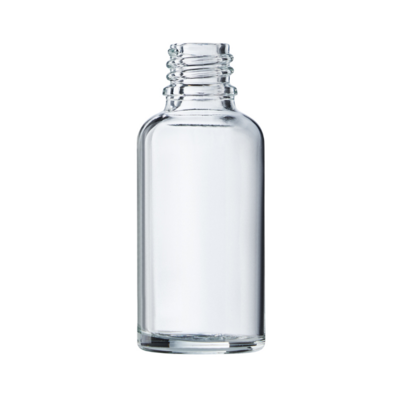 Skleněná lahvička EMI čirá 30ml