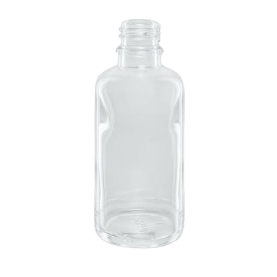 50 ml skleněná lahvička EMI čirá