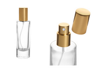 Skleněná lahvička LILIEN na parfémy 30ml 18/410 se zlatým sprayem