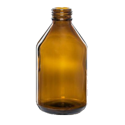 150 ml skleněná lahvička ROL hnědá 24/410