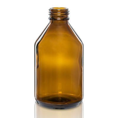 Skleněná lahvička ROLER 150ml - hnědá 24/410