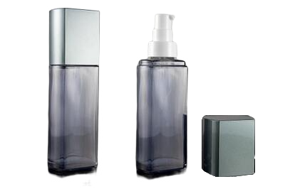 Skleněná lahvička šedá 80ml