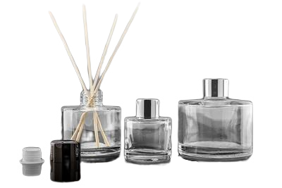 Skleněná lahvička ve tvaru válce 200ml