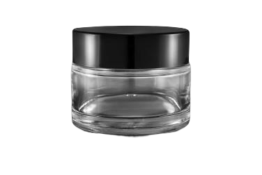 Skleněný kelímek čirý 50ml