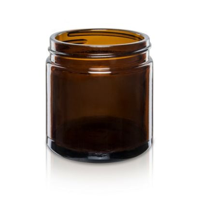 60 ml skleněný kelímek EMI hnědé sklo