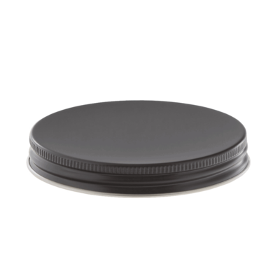 Šroubovací hliníkový uzávěr 89/400 89mm černý matný