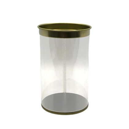 Transparentní TUBA 73x120mm se zlatým víčkem