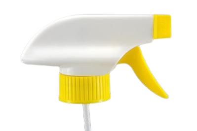 Trigger bílý se žlutými detaily 28/410