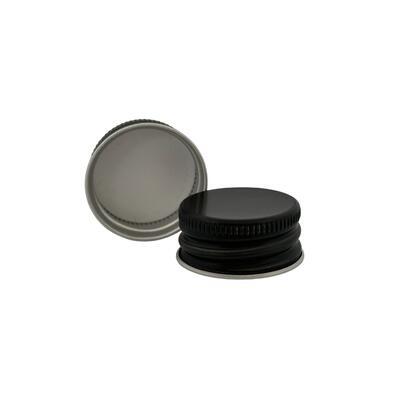 Uzávěr ALU šroubovací černý  28/410