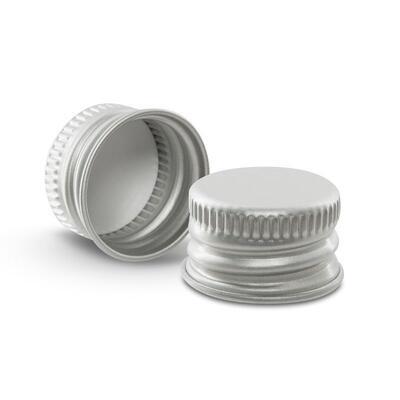 Uzávěr ALU šroubovací stříbrný 18/410