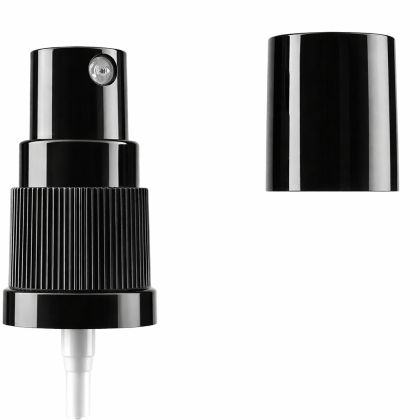 Uzávěr černý MICRO spray 18.410 115mm s černým víčkem