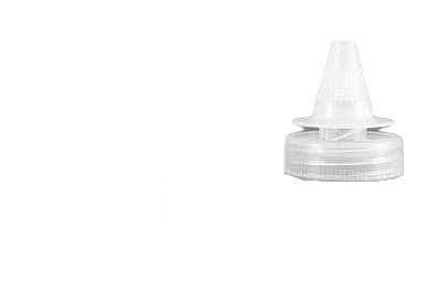 Uzávěr s aplikátorem push-pull čirý 20/410