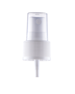 Uzávěr spray bílý, žebrovaný 24/410,  délka hadičky 145mm