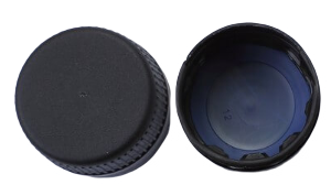 Uzávěr šroubovací černý 28