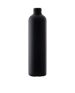 Plastová lahvička HDPE COLI+ černá 250ml, mat