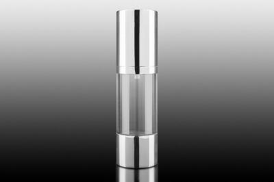 Airless LUX 30ml stříbrná LESK - 2